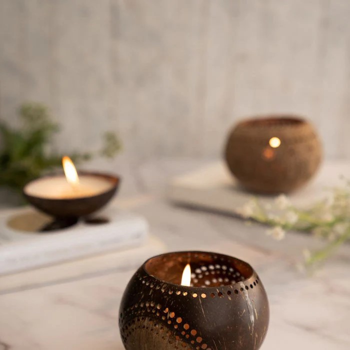 Coconut Candle I Set Of 1 I